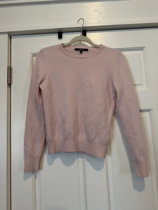 Quince Sweaters - Quince Pale Pink Crewneck Sweater - 100% Cashmere Natural Fibers